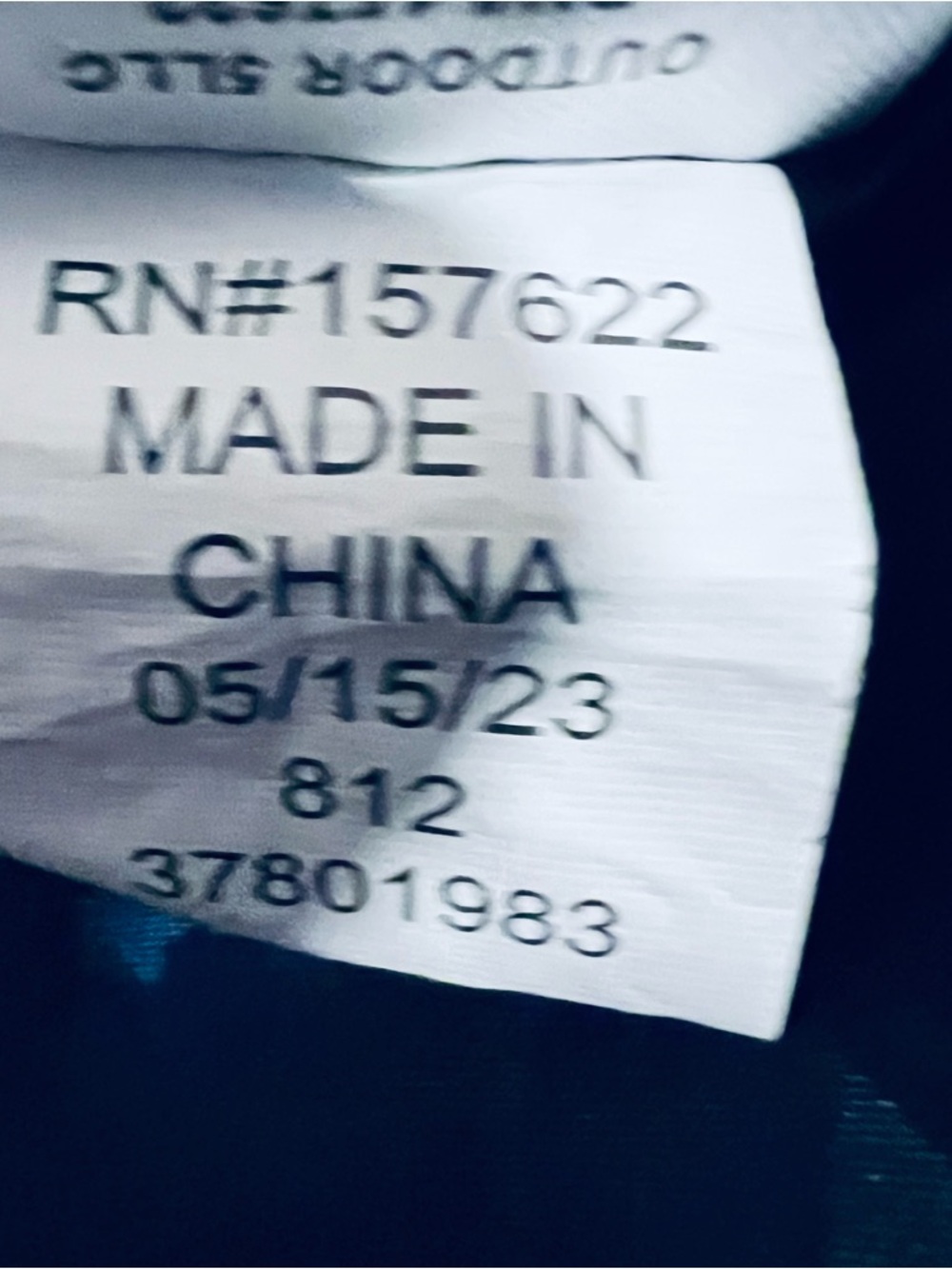 Eddie Bauer Kids Two-tone Blue Hooded Windbreaker Jacket Sz 7/8 - Picture 7 of 7